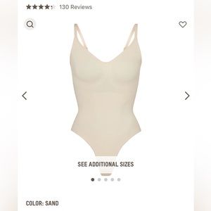 SKIMS Seamless Sculpt Thong Bodysuit